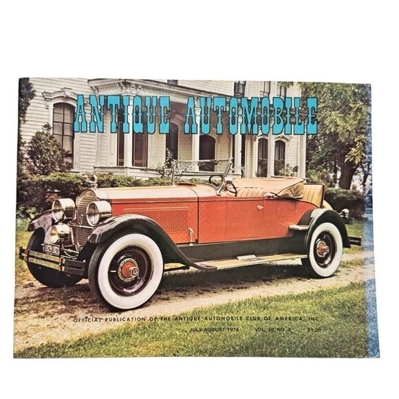 Antique Automobile 1974 Magazine July-August Volume 38 Issue 4 - Picture 1 of 5